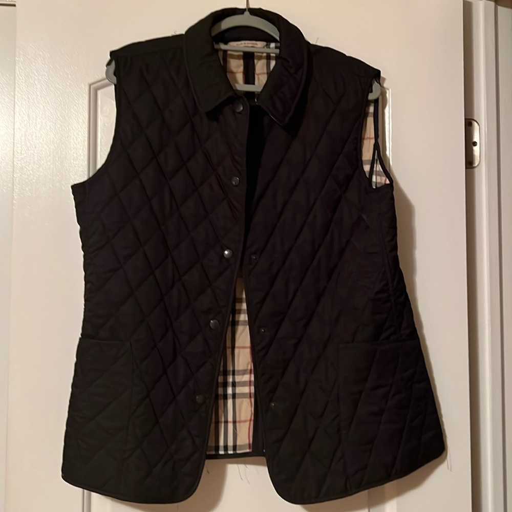 Authentic Burberry quilted vest